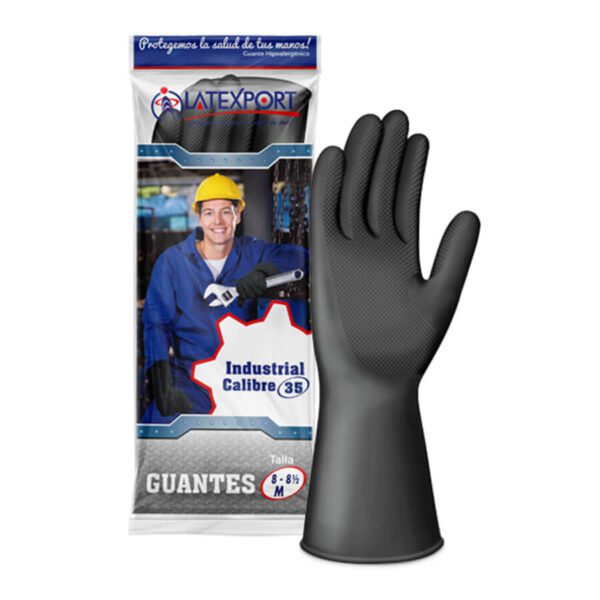 GUANTE LATEX CALIBRE 35