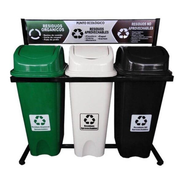 CANECAS PARA PUNTO ECOLOGICO